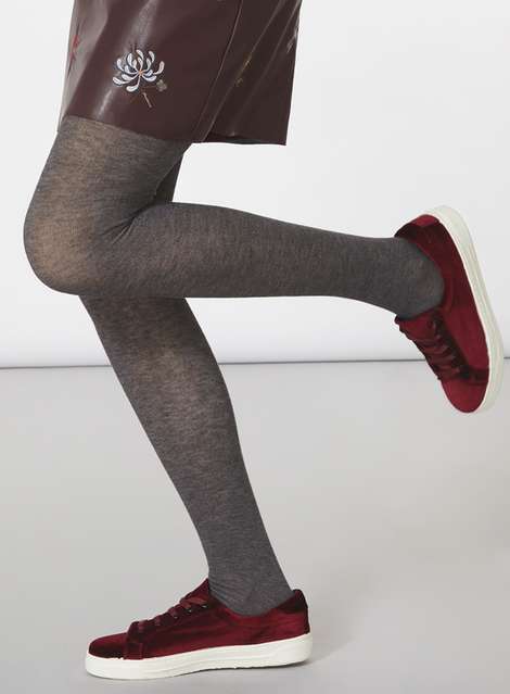 Grey Supersoft Tights
